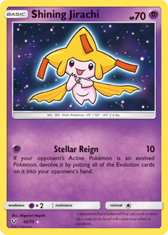 Schimmerndes Jirachi