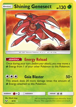 Schimmerndes Genesect