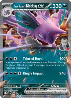 Nidoking-ex del Team Rocket