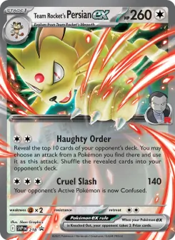 Persian-ex del Team Rocket