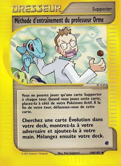 Méthode d'entraînement du professeur Orme