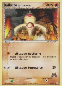 Balbuto de Team Magma