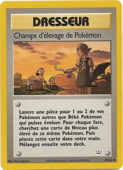 Champs d'élevage de Pokémon